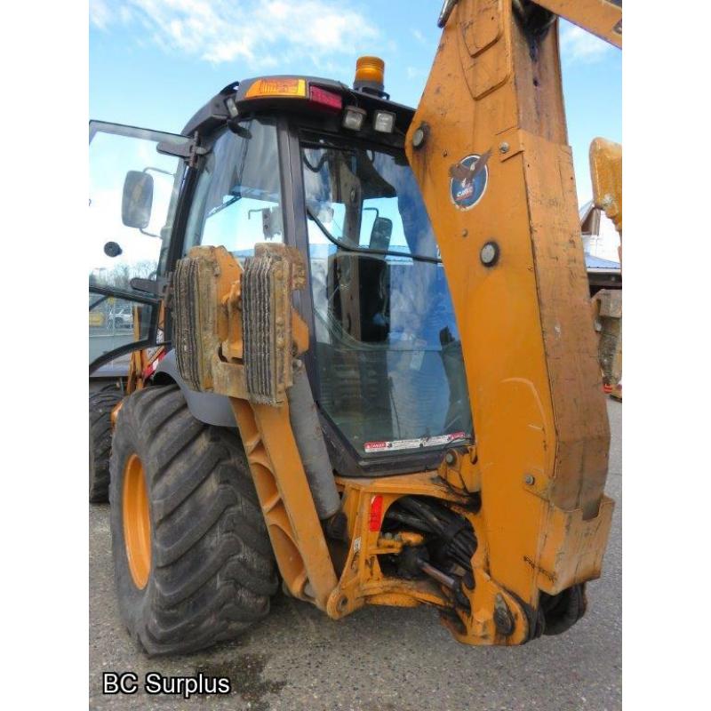 S-1012: 2016 Case 590 Super N 4x4 Backhoe Loader – 4452 Hours