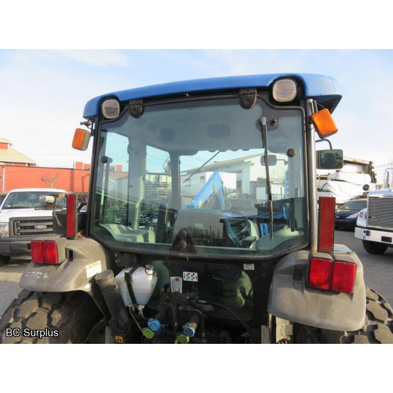 S-1014: 2009 New Holland T4020 4x4 Tractor – 820TL Loader