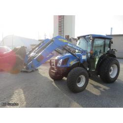 S-1014: 2009 New Holland T4020 4x4 Tractor – 820TL Loader