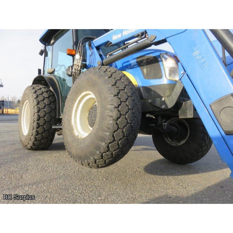 S-1014: 2009 New Holland T4020 4x4 Tractor – 820TL Loader