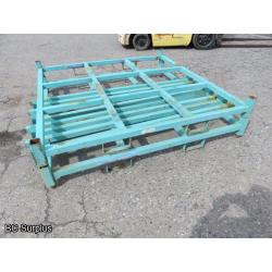 S-356: Green Heavy Duty Pallet Storage Racks – 2 Items