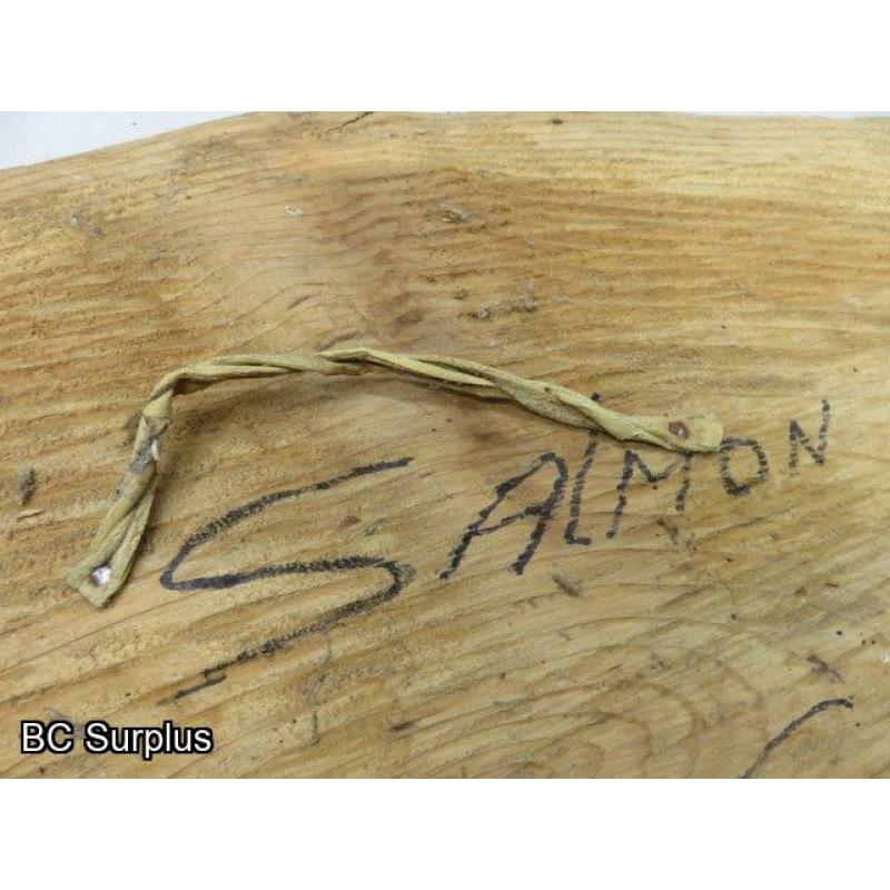 S-29: Live-Edge Salmon Carving