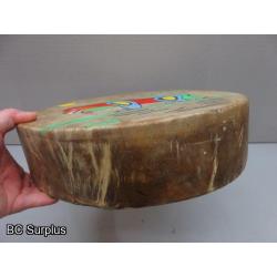 S-32: Painted Indigenous-Style Drum