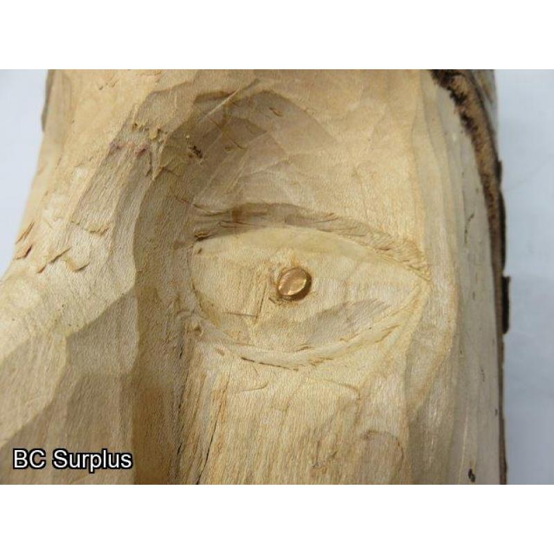 S-40: Log Face Carving