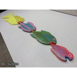 S-47: Folk Art School of Fish – Signed