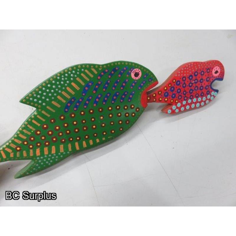 S-47: Folk Art School of Fish – Signed