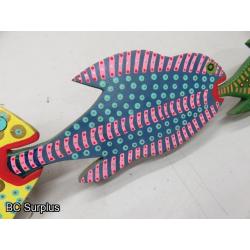 S-47: Folk Art School of Fish – Signed