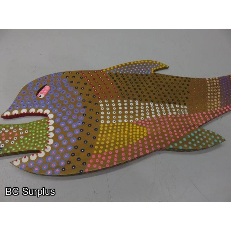 S-48: Folk Art School of Fish – Signed