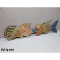 S-50: Folk Art Fish – Signed