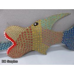 S-50: Folk Art Fish – Signed