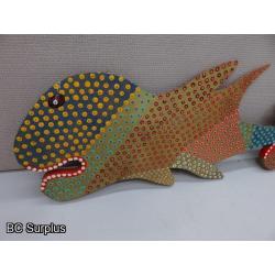 S-50: Folk Art Fish – Signed