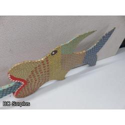 S-50: Folk Art Fish – Signed