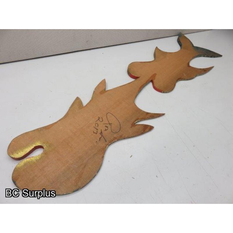 S-50: Folk Art Fish – Signed