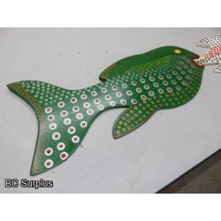 S-51: Folk Art Fish – Signed