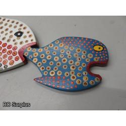 S-51: Folk Art Fish – Signed