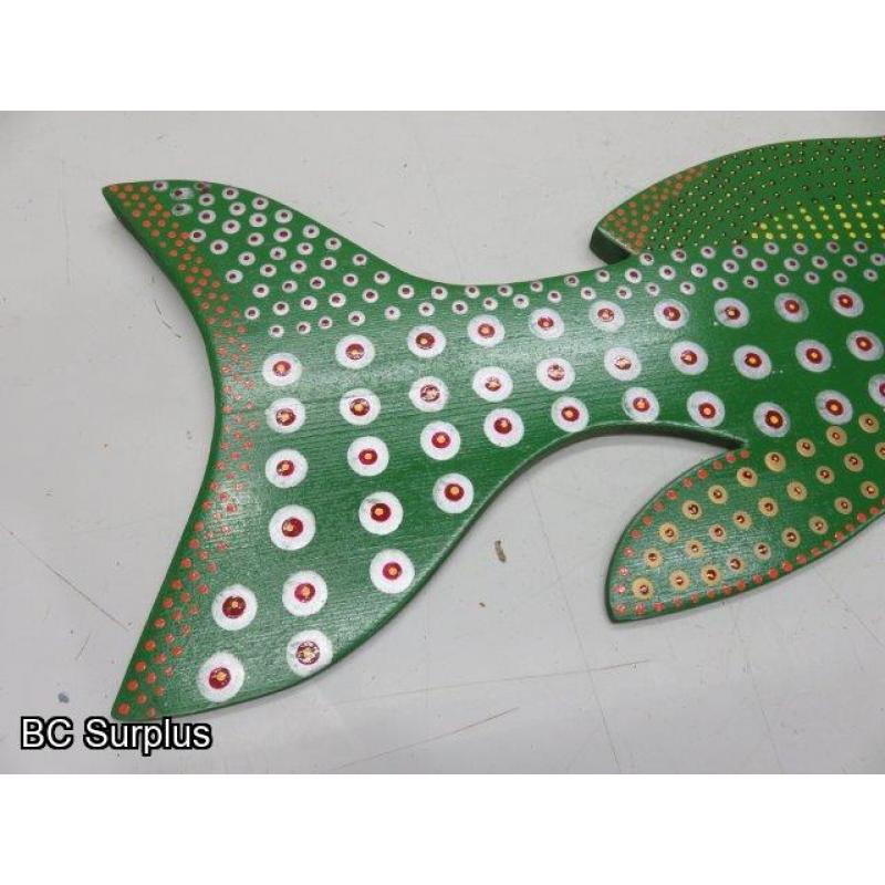 S-51: Folk Art Fish – Signed