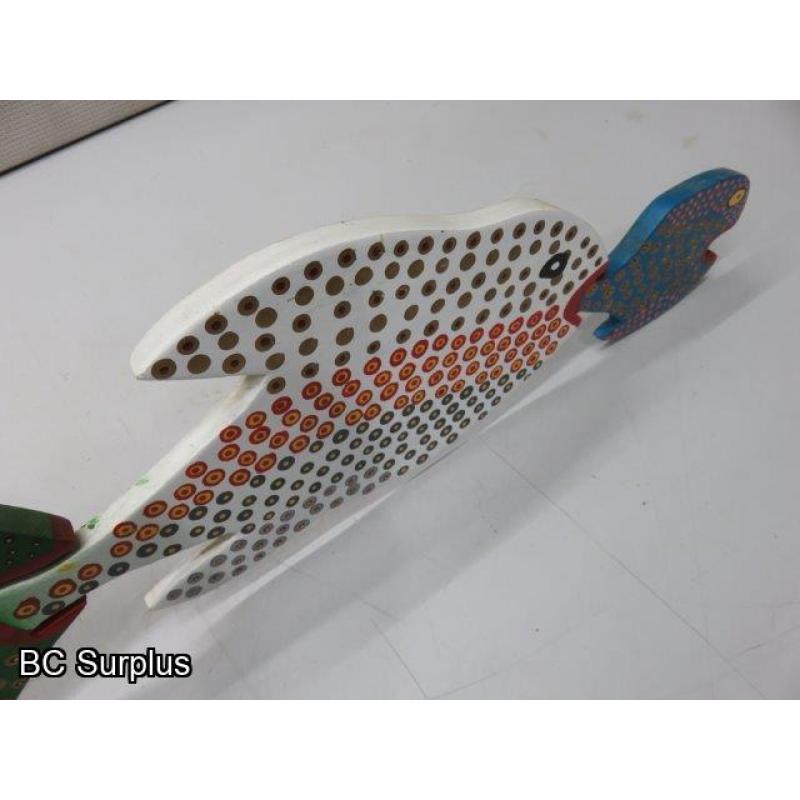 S-51: Folk Art Fish – Signed