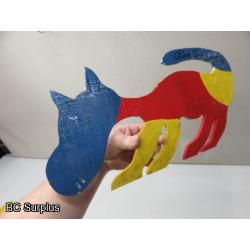 S-56: Folk Art Kool Kat – Signed