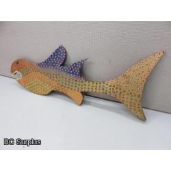 S-61: Folk Art Tropical Fish – Signed & Dated