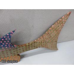 S-61: Folk Art Tropical Fish – Signed & Dated