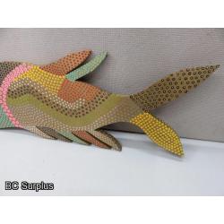 S-62: Folk Art Fishy – Signed & Dated