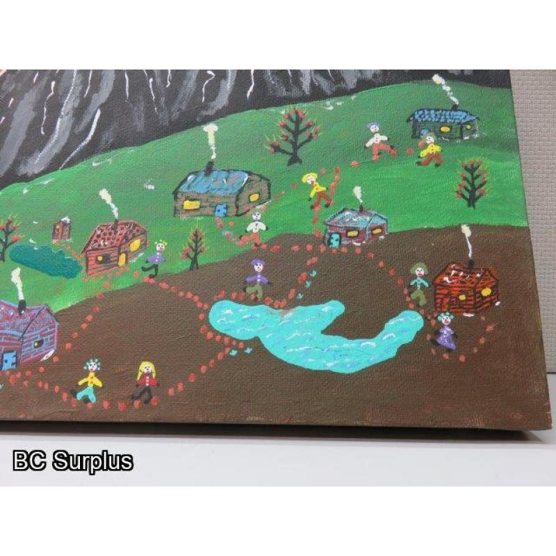 S-117: Original Folk Art Painting