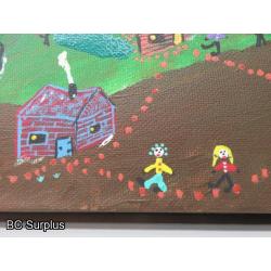 S-117: Original Folk Art Painting