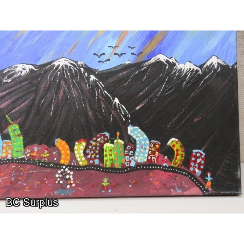 S-118: Original Folk Art Painting