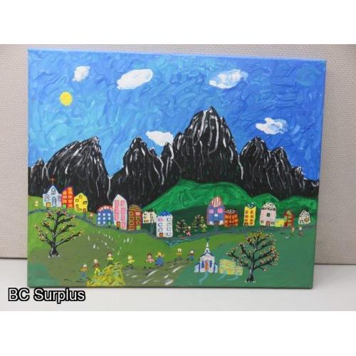 S-119: Original Folk Art Painting