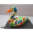 S-70: Folk Art Painted Wooden Goose