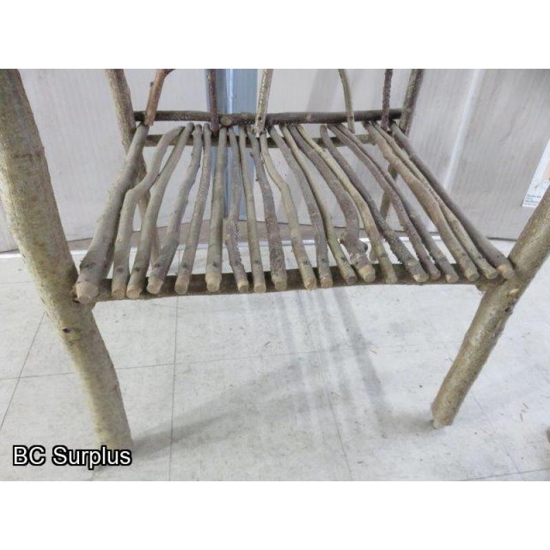 S-185: Twig Baker/BBQ Table – 4 Shelf