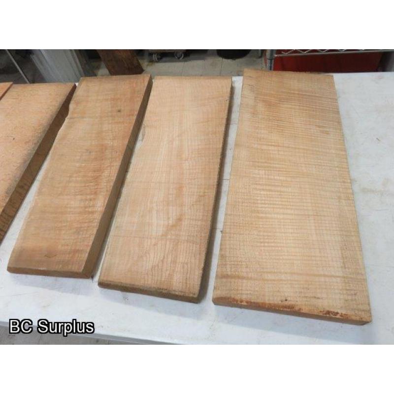 S-186: Carving & Crafting Wood Sections – Various – 6 Items