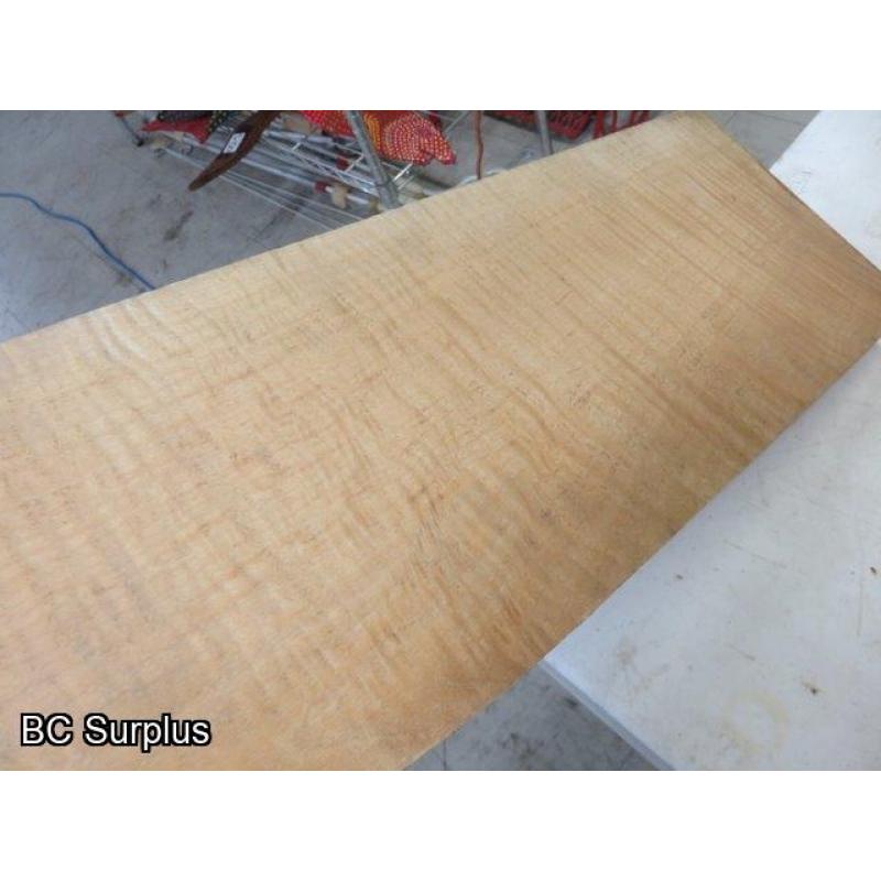 S-186: Carving & Crafting Wood Sections – Various – 6 Items