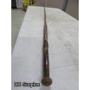 S-201: Antique Bamboo Fishing Rod – 3 Piece – 96 Inch