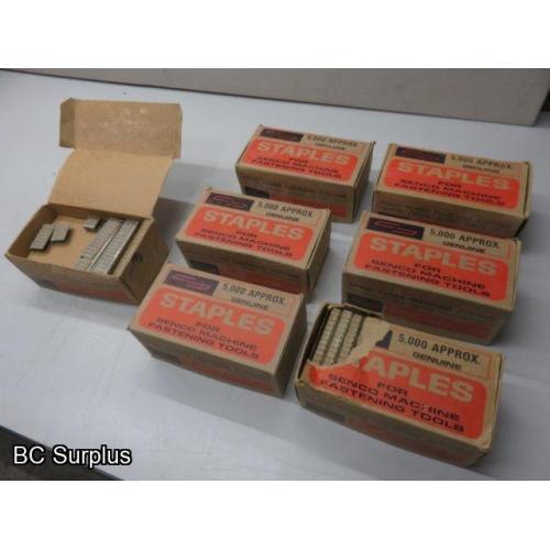 S-231: Senco Staples – 7 Boxes