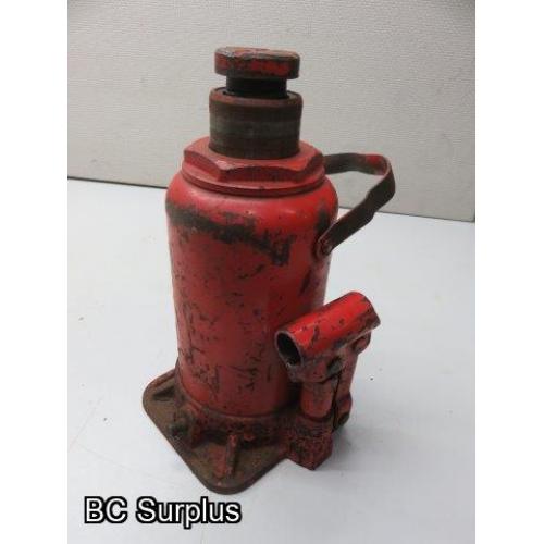 S-255: Heavy Duty Hydraulic Bottle Jack