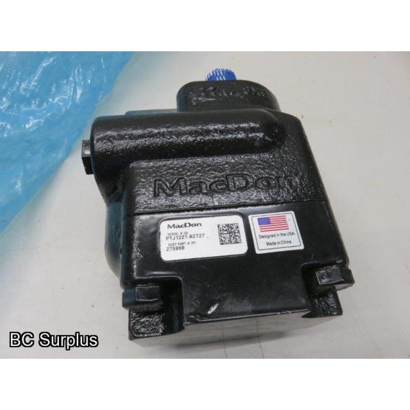 S-256: MacDon Hydraulic PTO Pump