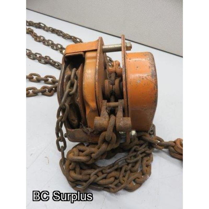 S-267: Chain Hoist – 1.5 Ton