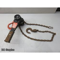 S-269: Jet Chain Hoist – 3/4 Ton