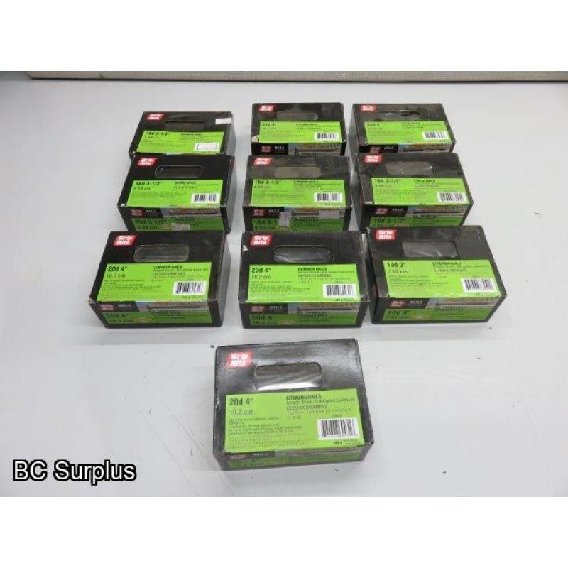 S-297: Grip Rite Hardware Packages – 10 Boxes