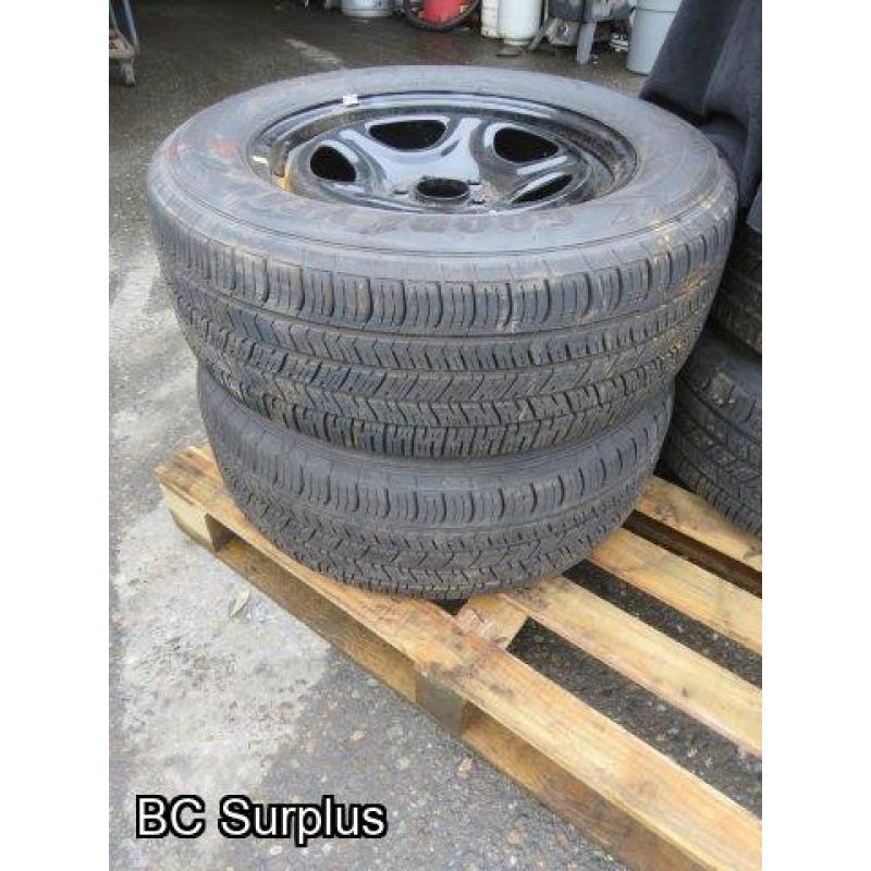 S-313: Good Year Eagle Enforcer 255/60R18 108V Tires – Set of 2