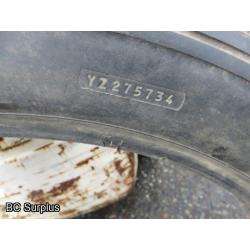 S-314: Firestone Gum-Dipped Vintage Car Tires – 20 Inch – 2 Items