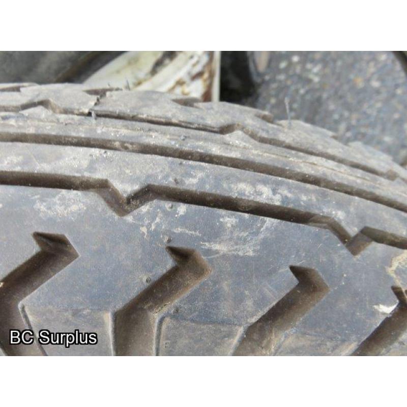 S-314: Firestone Gum-Dipped Vintage Car Tires – 20 Inch – 2 Items