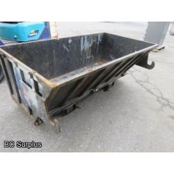 S-332: Steel-Framed Dump Bin with Fork Lift Pockets