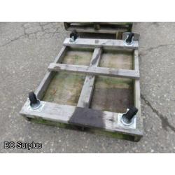 S-357: Swivel Wheeled Pallets – 2 Items