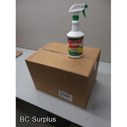 S-358: Spray Nine Disinfectant Cleaner – 1 Case