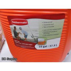 S-360: Rubbermaid 10 Gallon Water Cooler