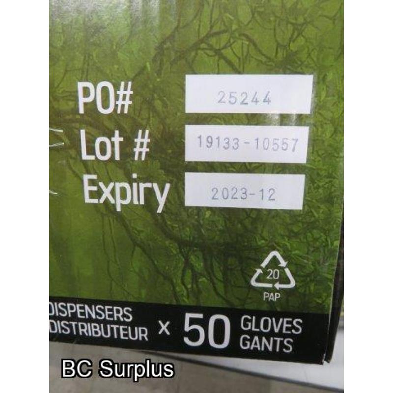 S-366: Watson Green Monkey 8 mil Disposable Nitrile Gloves – XL