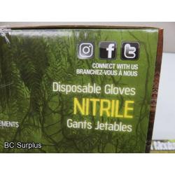 S-362: Watson Green Monkey 8 mil Disposable Nitrile Gloves – XL