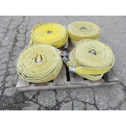 S-393: Fire Hose – 1.75 Inch – 50 Ft. Lengths – 8 Items